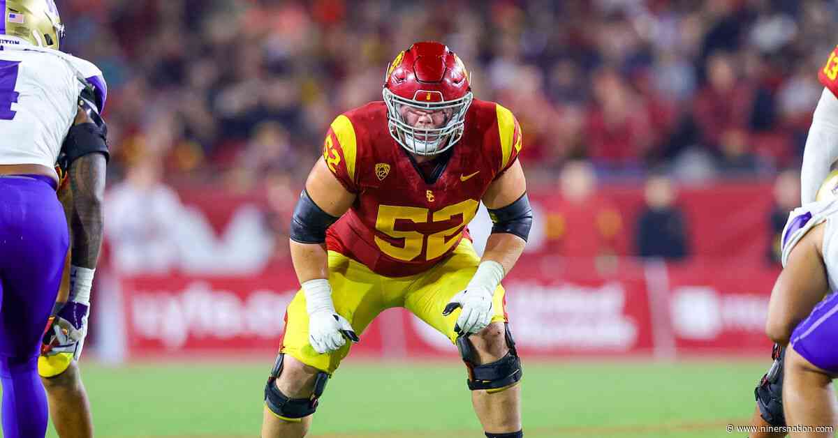 NFL Draft: 49ers select USC guard Jarrett Kingston with 215th overall pick