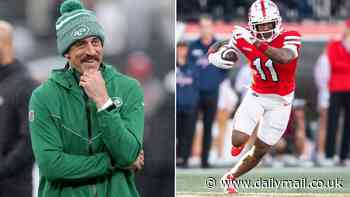 Aaron Rodgers already 'excited' to link up with Malachi Corley, says Jets head coach Robert Saleh... after New York took the West Kentucky receiver with 65th pick in the NFL Draft