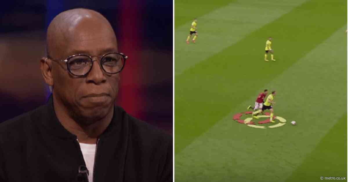 Ian Wright criticises Manchester United star for letting Sander Berge ‘walk past him’