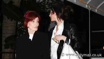 Sharon Osbourne, 71, and daughter Aimee, 40, are spotted together for first time in 7 MONTHS as they enjoy dinner date at celeb hotspot in West Hollywood
