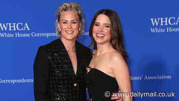 Sophia Bush makes red carpet debut with girlfriend Ashlyn Harris at starry White House Correspondents' Dinner - after coming out as queer and DENYING rumors they had affair
