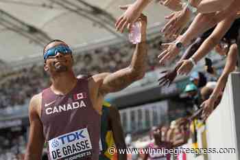 De Grasse edges Olympic 100-metre champ in East Coast Relays