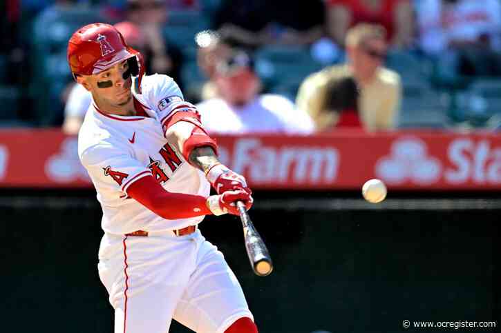 Angels’ Zach Neto has been relaxed at the plate, getting better results
