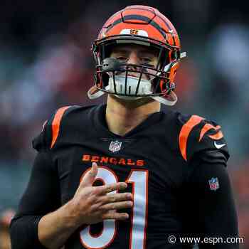Taylor: Hendrickson to play for Bengals in '24