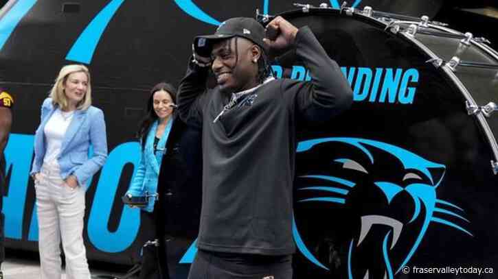 Panthers put more offensive playmakers around young QB Bryce Young in NFL draft