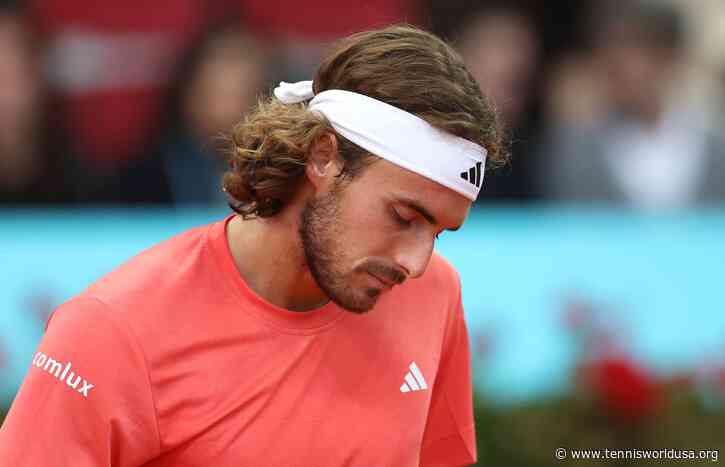 Stefanos Tsitsipas rips his performance in shock Madrid loss to qualifier