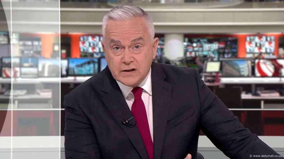 Huw Edwards was 'warned by the BBC about his online conduct two years before the scandal that led to him being taken off air', report claims - as he resigns from £439k-a-year role on 'medical grounds'