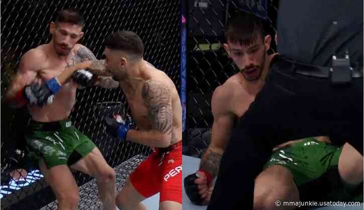 Social media reacts to Alex Perez's upset knockout of Matheus Nicolau at UFC on ESPN 55