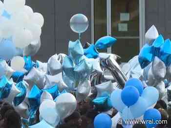 Balloons rise in Raleigh as community remembers 13-year-old Mykia Daniel
