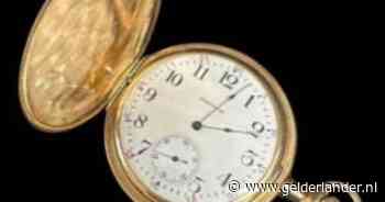 Gouden horloge dat rijke passagier droeg toen Titanic zonk geveild voor 1,4 miljoen
