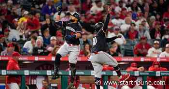 Twins bash 17 hits in 16-5 victory over Angels, their sixth in a row