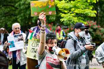 Honderden demonstranten bij Correspondents' Dinner in Washington roepen journalisten tot boycot op