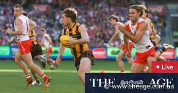 AFL 2024 round seven LIVE updates: Swans pile on goals against Hawks at the MCG as Mitchell fumes
