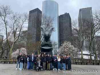 Wadhurst: Uplands Academy students visit New York