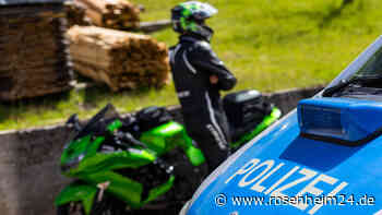 Motorrad-Raser geht Brannenburger Polizei ins Netz