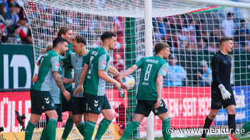 Fast alle Sorgen weg: Werder Bremen fertigt Augsburg ab und hat den Klassenerhalt so gut wie sicher