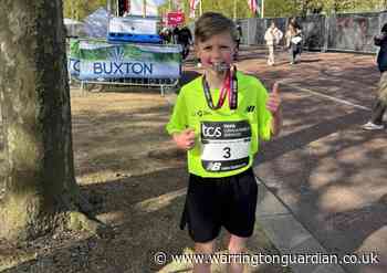 10-year-old with cerebral palsy wins third place Mini London Marathon