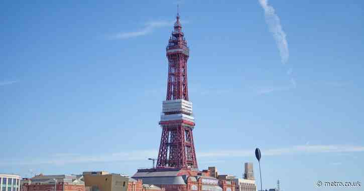 Circus performer falls from wheel at Blackpool Tower in front of shocked crowds