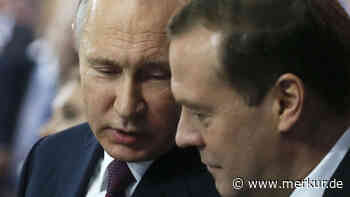 „US-Bastarde“: Medwedew poltert wegen Russland-Milliarden