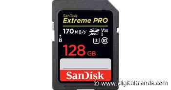 Save 35% on this SanDisk 128GB SD card for a limited time