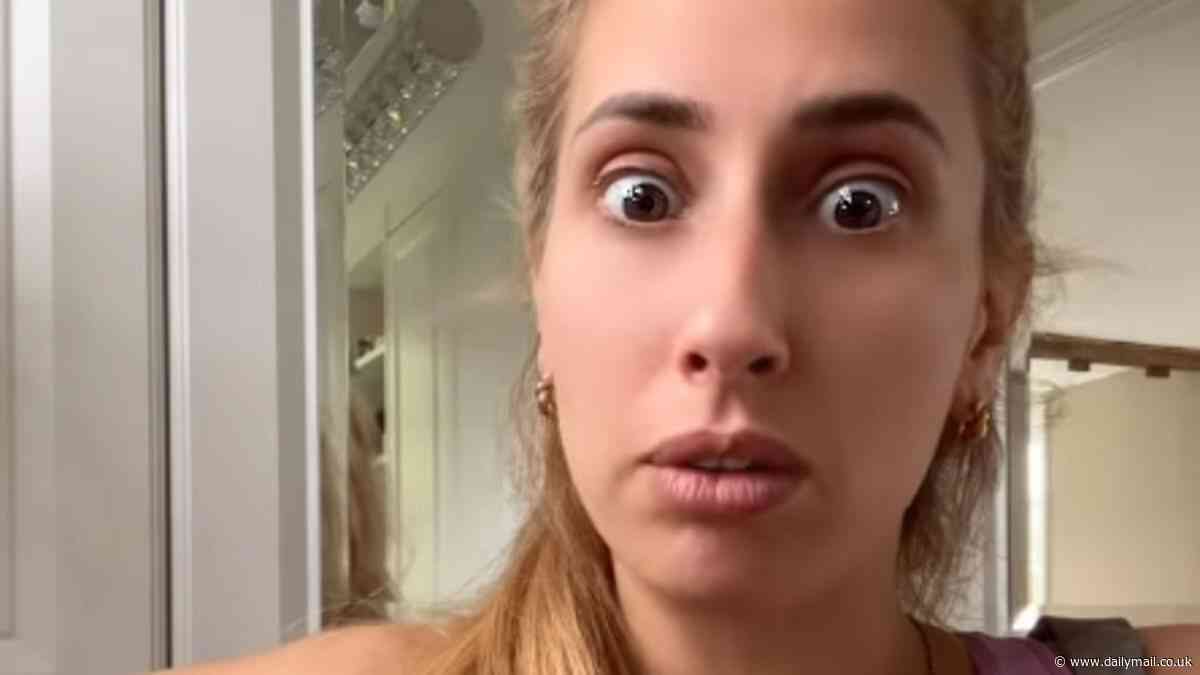 Stacey Solomon reveals she has injured herself while in the kitchen and seeks 'help' from fans in health update