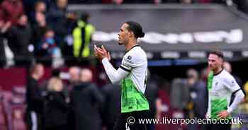 'You just saw' - Virgil van Dijk moment spotted after Liverpool draw with West Ham