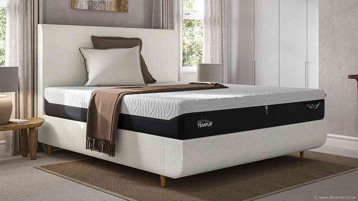 TEMPUR Pro Air SmartCool review: MailOnline tests Dreams' 'coolest mattress yet' which uses NASA technology to transfer heat away from your body while you snooze