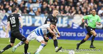 LIVE eredivisie | PEC Zwolle komt na kwartier spelen op voorsprong tegen Heracles
