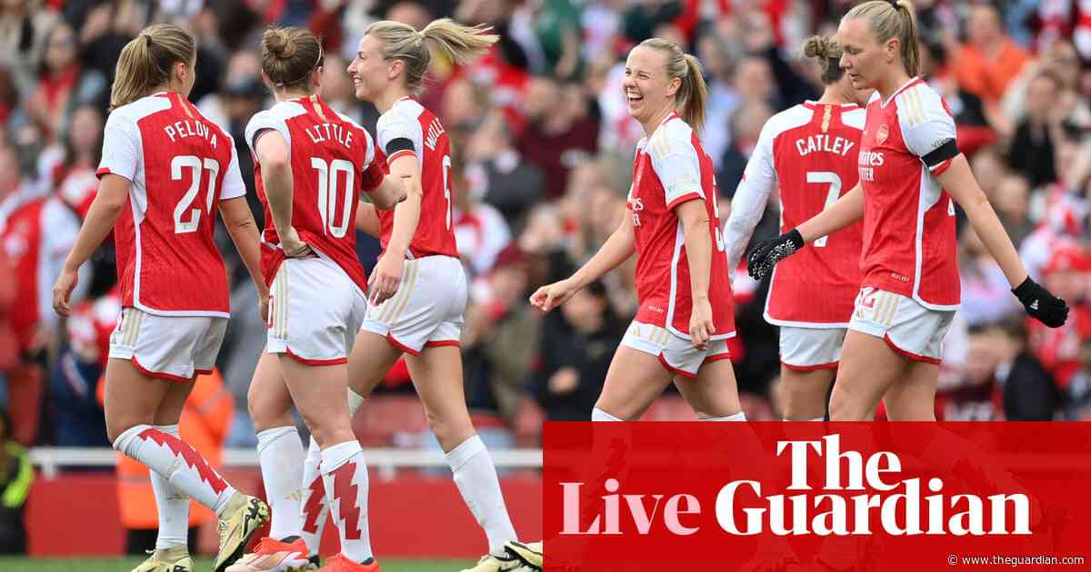 Everton v Arsenal: Women’s Super League – live