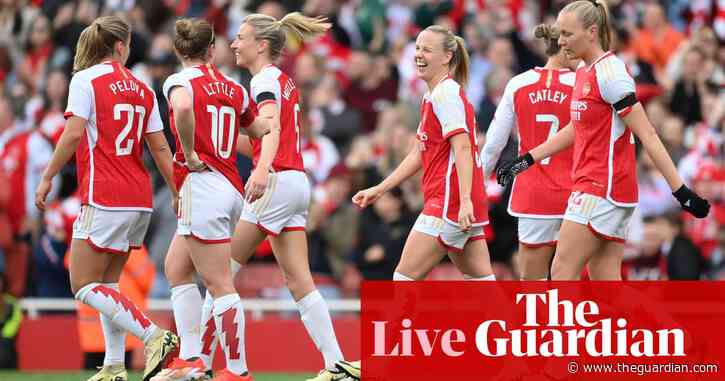 Everton v Arsenal: Women’s Super League – live