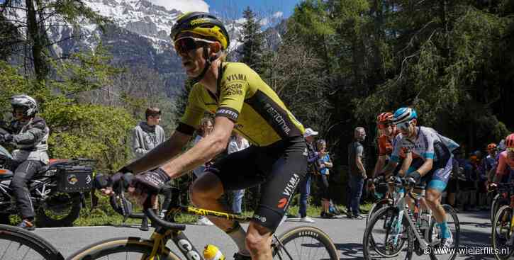 Visma | Lease a Bike ziet niet fitte Koen Bouwman opgeven in Ronde van Romandië