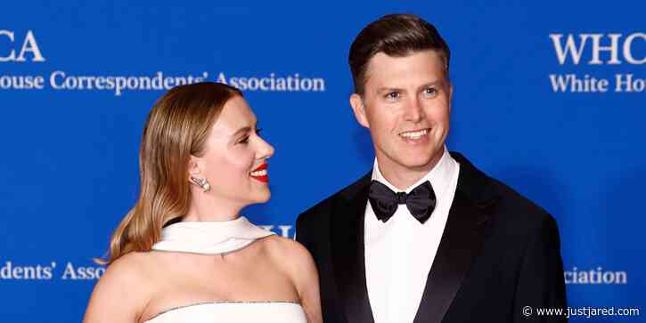 Scarlett Johansson Supports Husband Colin Jost at White House Correspondents' Dinner 2024