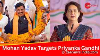 `Using Fake Surname For Votes`: MP CM Mohan Yadav Targets Priyanka Gandhi
