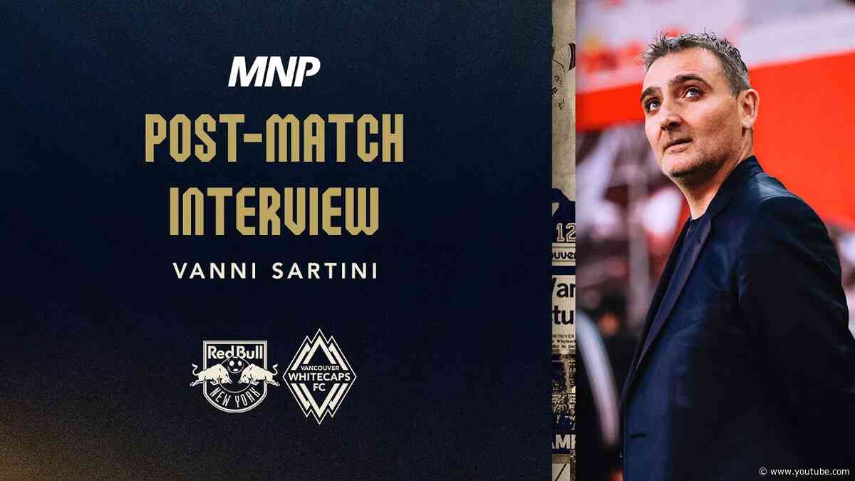 Post-Match Media Availability: Vanni Sartini | April 27, 2024, Presented by MNP