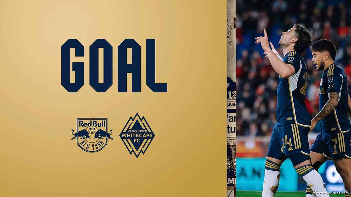 44th goal for Brian White against his former club! New York Red Bulls vs. Vancouver Whitecaps FC