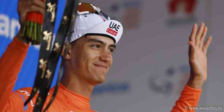 Isaac Del Toro grijpt eindzege in Vuelta Asturias, Finn Fisher-Black voltooit UAE-hattrick