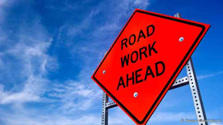 Road construction on Highway 11 Monday