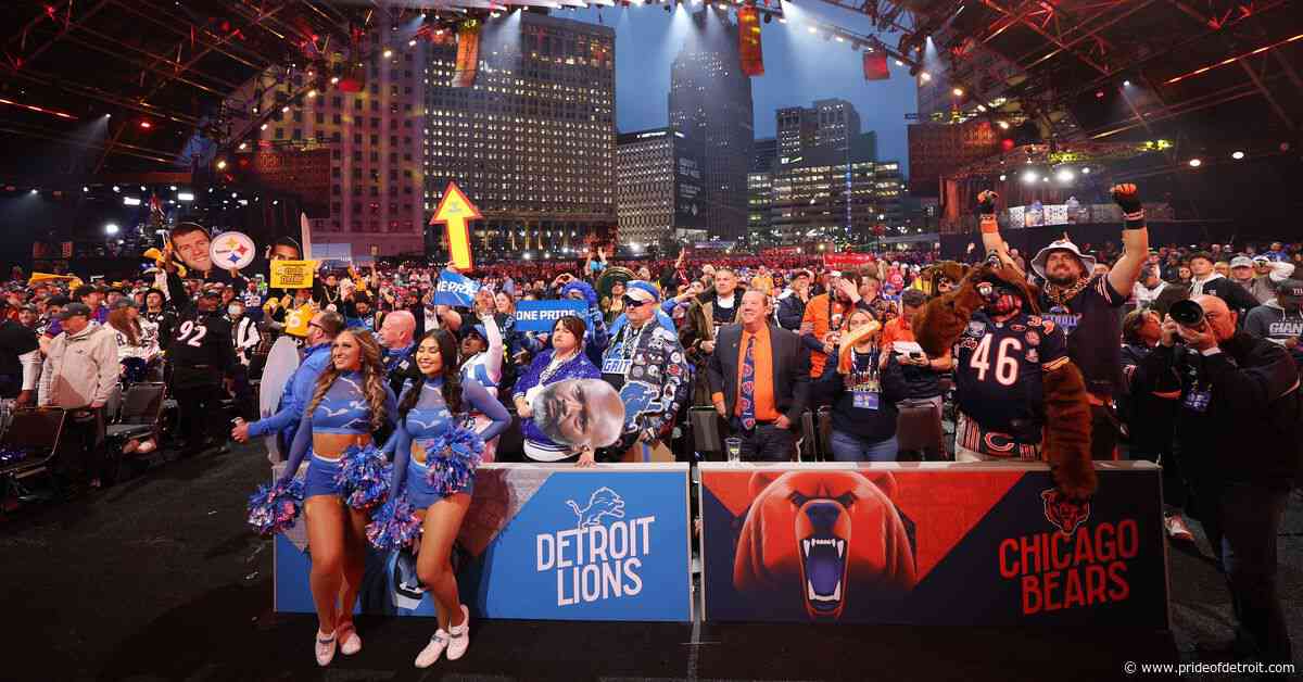 Detroit obliterates attendance record for 2024 NFL Draft weekend