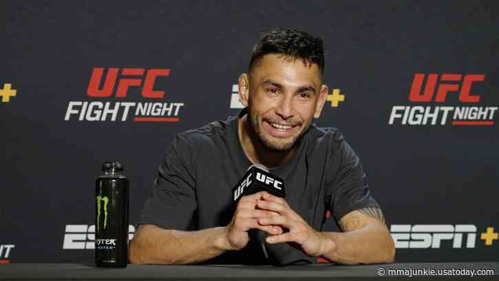 Alex Perez content UFC on ESPN 55 served as reminder: 'Honestly, I haven't changed'