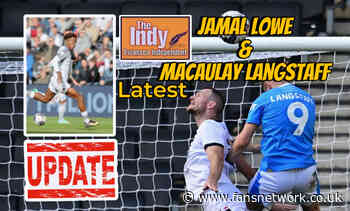 Jamal Lowe : Still to be contacted regards his future at Swansea, Langstaff update