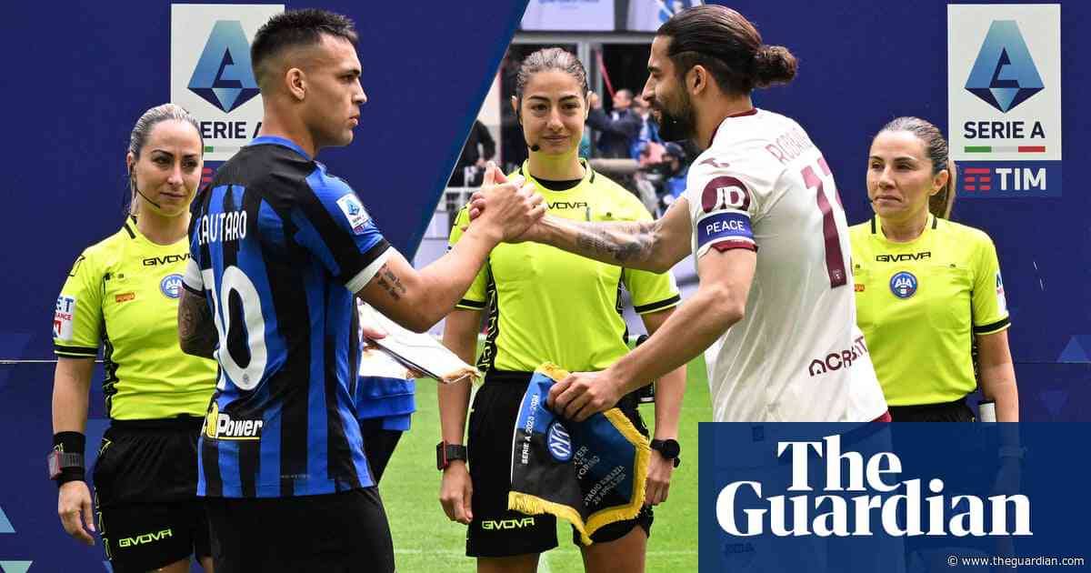 First all-female referee team in Serie A officiate Internazionale win over Torino