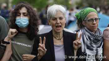 Green Party presidential candidate Jill Stein ARRESTED for engaging in anti-Israel protest on Washington University's campus