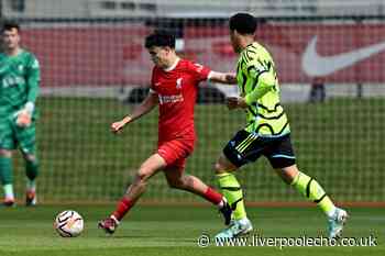 Stefan Bajcetic takes step closer to Liverpool comeback as strong U21 side beaten by Arsenal