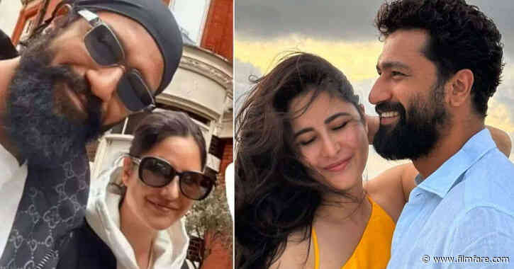 Katrina Kaif and Vicky Kaushal spotted while vacationing in London