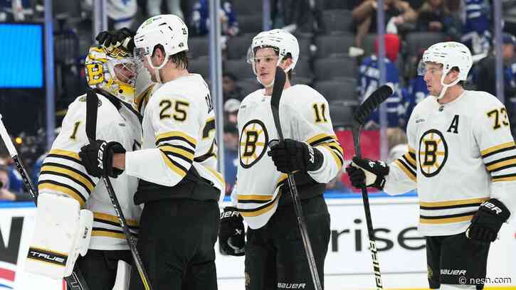 Bruins Notes: Boston Pushes Maple Leafs To Brink Of Elimination