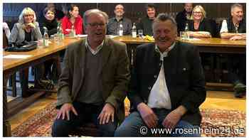 Zwei, die gerne streiten: Legendäres Duo feiert 40 Jahre Stadtrats-Arbeit in Wasserburg