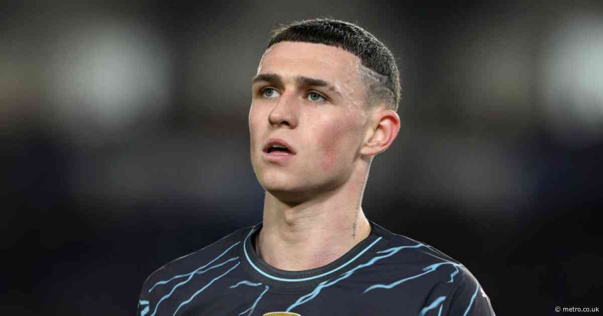 Why Phil Foden missed Man City’s game against Nottingham Forest