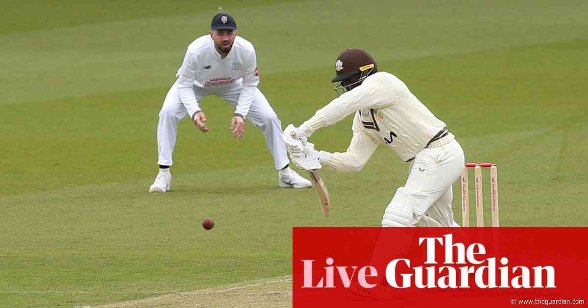 County cricket: Surrey v Hampshire, Gloucs v Middlesex and more – live