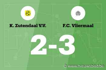 FC Vliermaal wint wedstrijd tegen Zutendaal VV