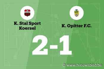 Stal Sport maakt het verschil in de tweede helft tegen Opitter FC